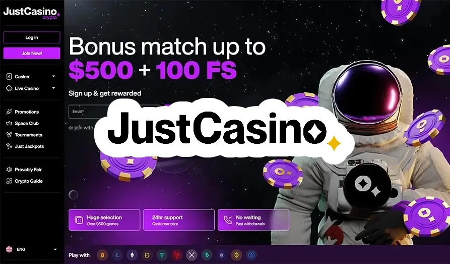 Just Casino: Bonuses Review