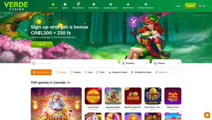Verde Casino Review 2025 | Bonuses ...