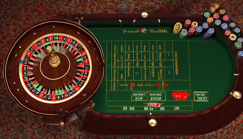 french roulette betting options