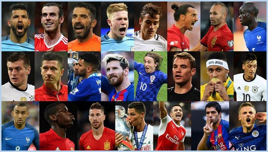 The Worlds Top Footballers Skills, Achievements And Influence
